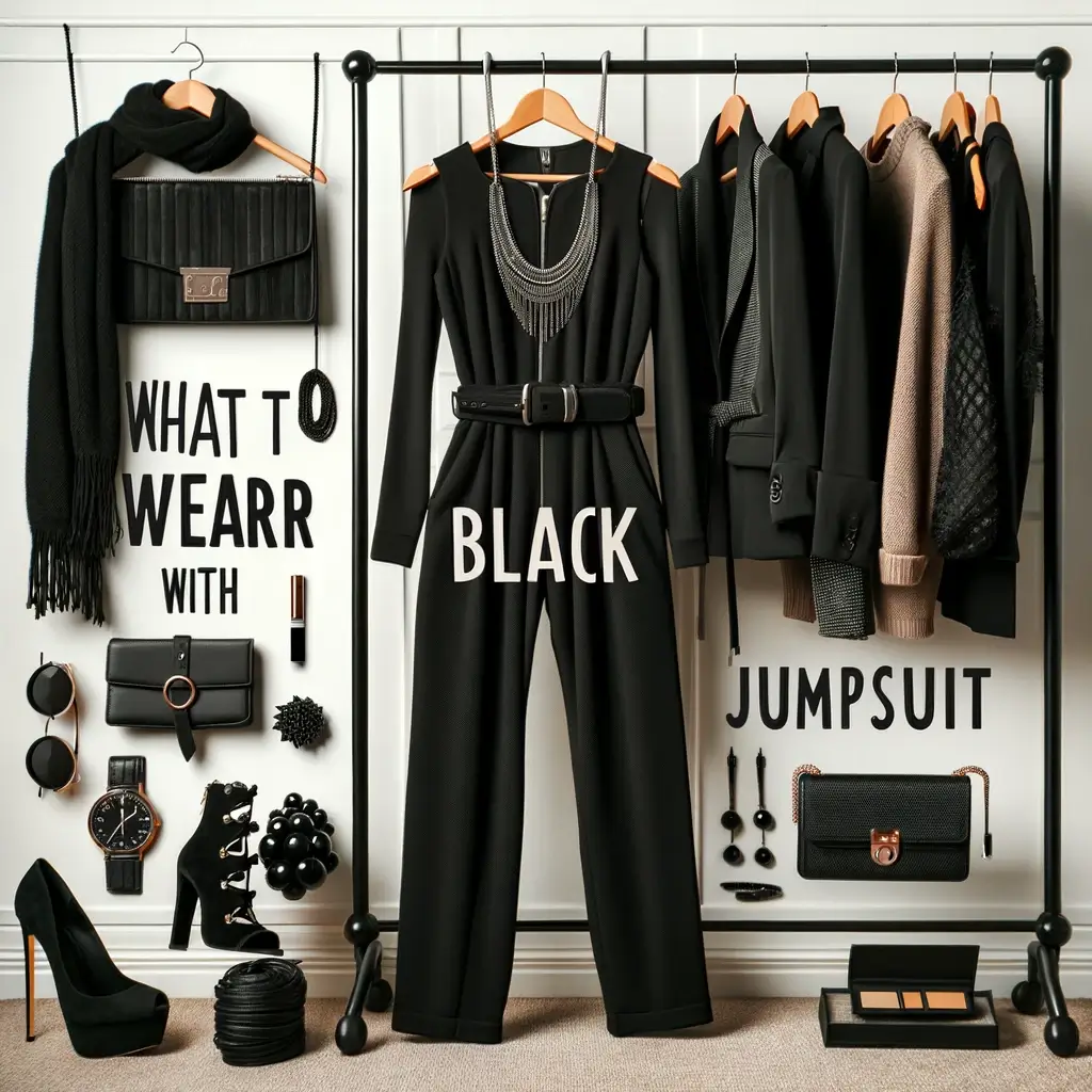 What to Wear With Black Jumpsuit